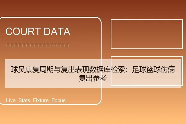 球员康复周期与复出表现数据库检索：足球篮球伤病复出参考